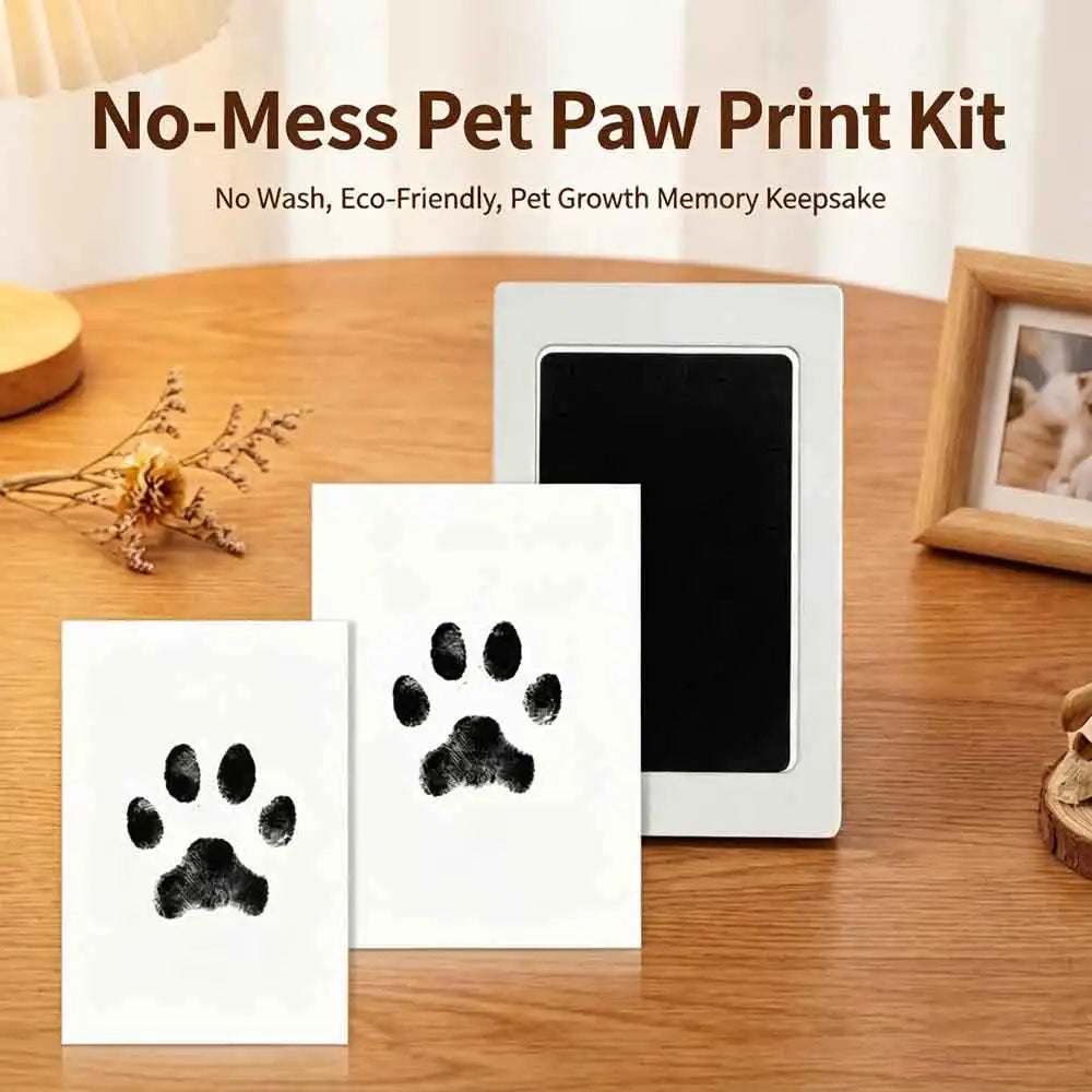 VVOCCI Pet Dog And Cat Paw Print Ink Set Pad - MyPetDollar.com