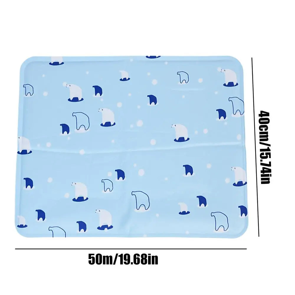Cooling Pet Mat Breathable Washable Summer Pad
