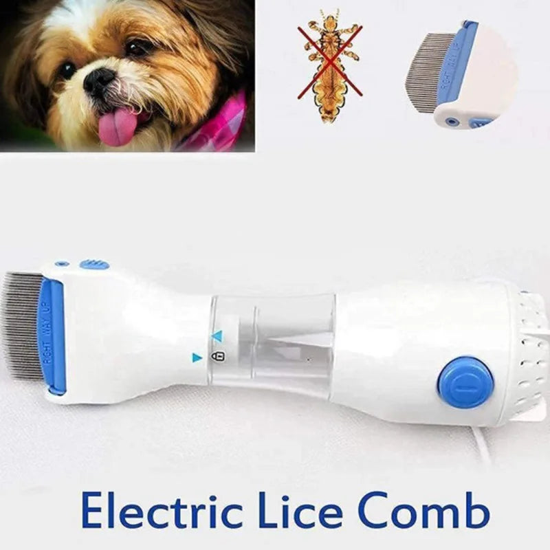Electric Pet Lice Grabber Comb - MyPetDollar.com