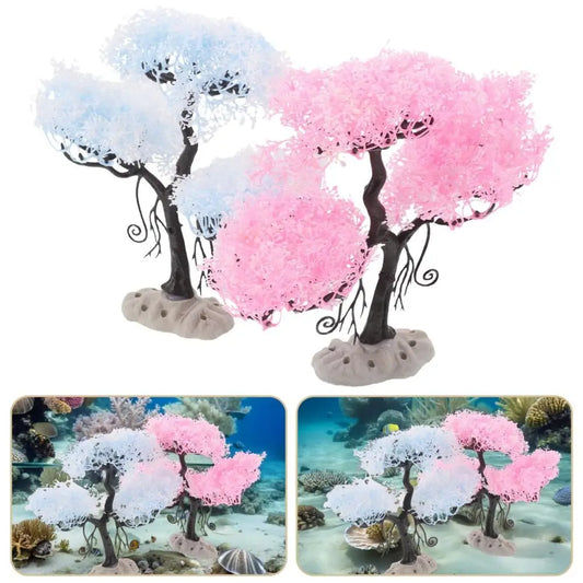 Realistic Aquarium Fish Tank Decoration (8 colors)