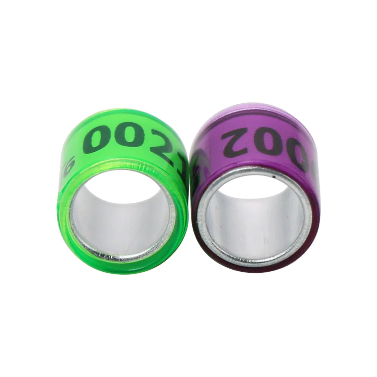 100 Pcs2026 Aluminum Plastic Pigeon Foot - MyPetDollar.com
