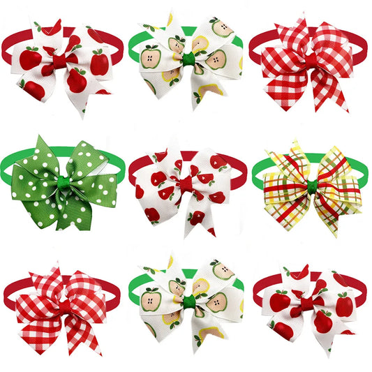 50/100pcs Pet Dog BowTies Dog Fashion BowTie - MyPetDollar.com