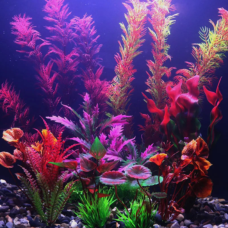 Artificial Aquarium Decor Plants Water Weeds - MyPetDollar.com