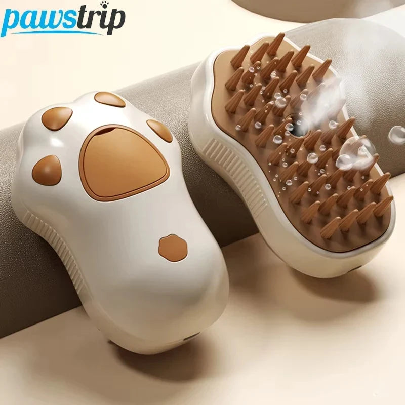 3 in 1 Steamy Pet Dog Brush Cat Steam Brush - MyPetDollar.com