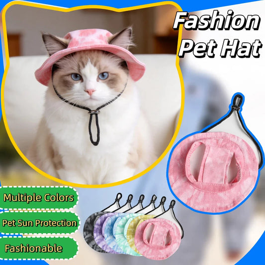 Sun-Shading Anti-Slip Fisherman Hat with - MyPetDollar.com