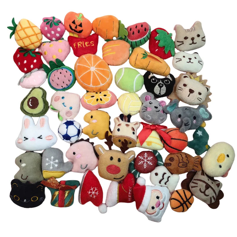 Pet Cute Plush Toy Set Cat with Catmint Kitten Catnip – view 3
