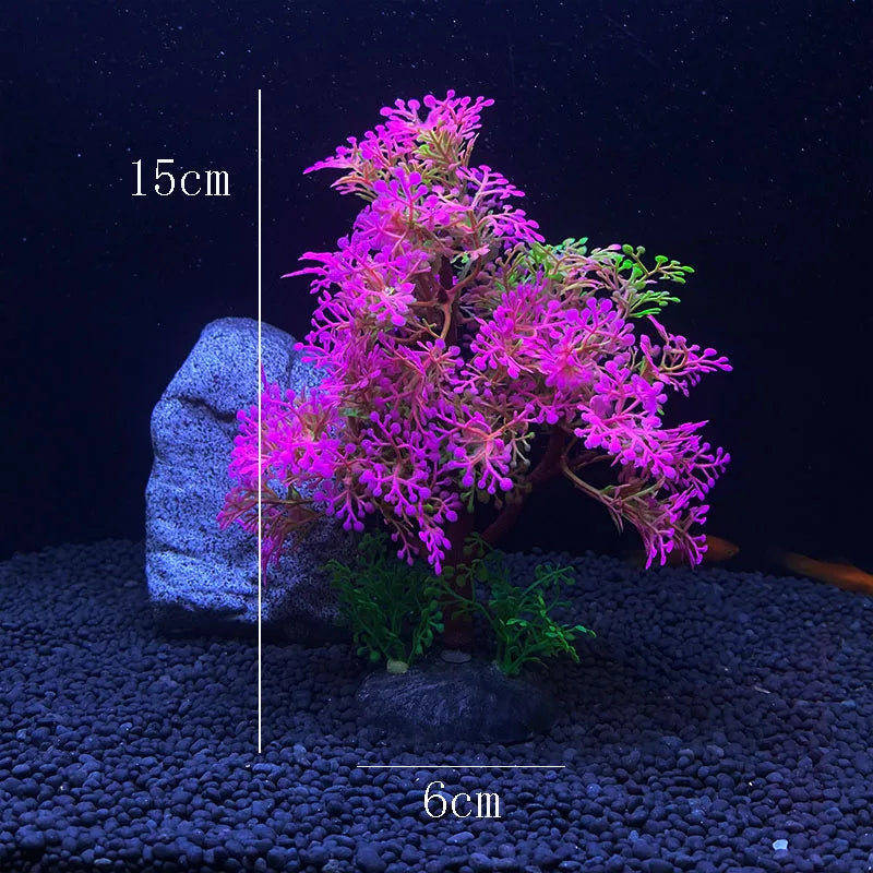 Artificial Aquarium Decor Plants Water Weeds - MyPetDollar.com