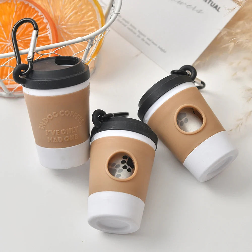 Portable Dog Poop Bag Holder Coffee Cup - MyPetDollar.com