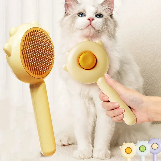 Pet Hair Removal Brush Cat Slicker Brush - MyPetDollar.com