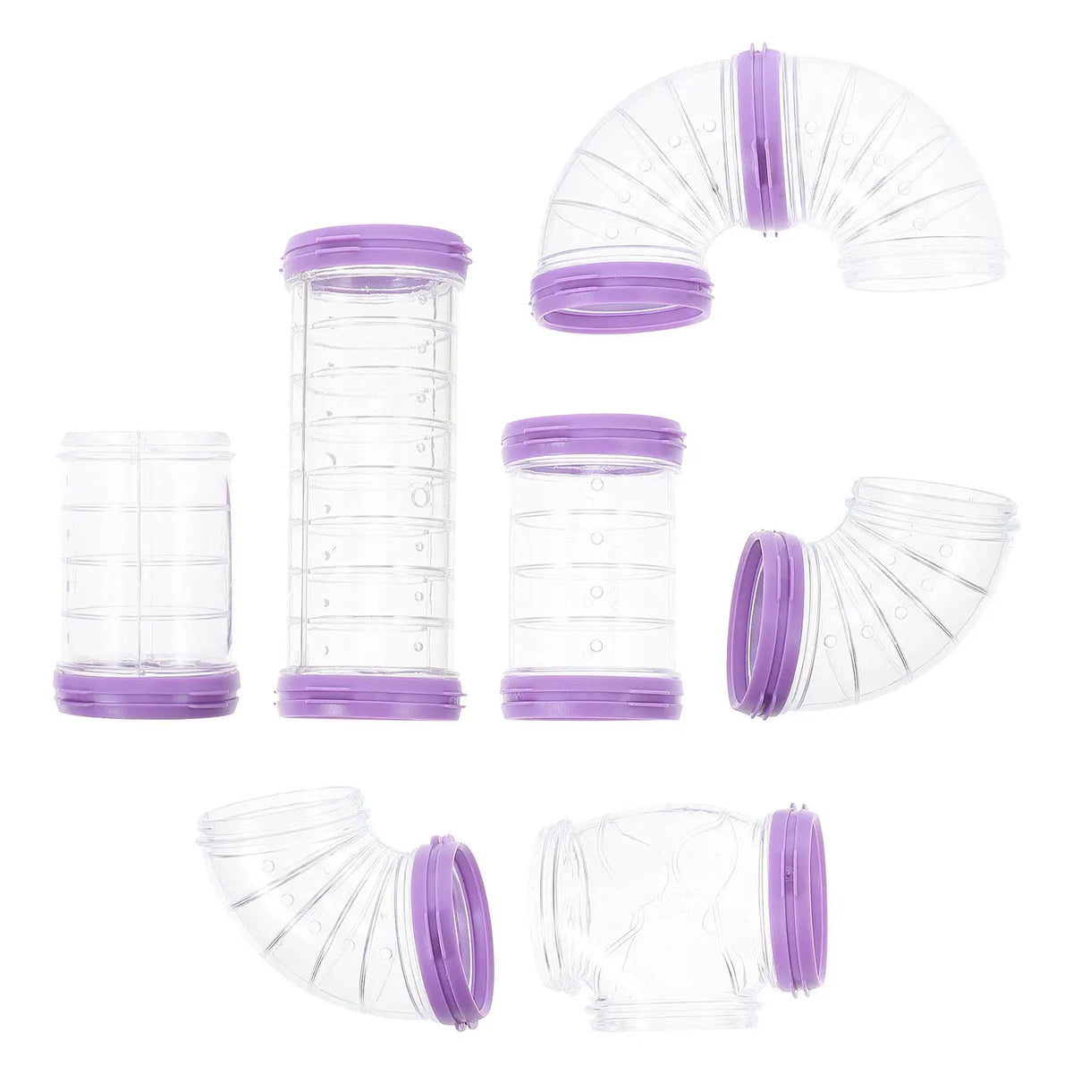 1Set Thickened Plastic Hamster Tunnel Tube - MyPetDollar.com