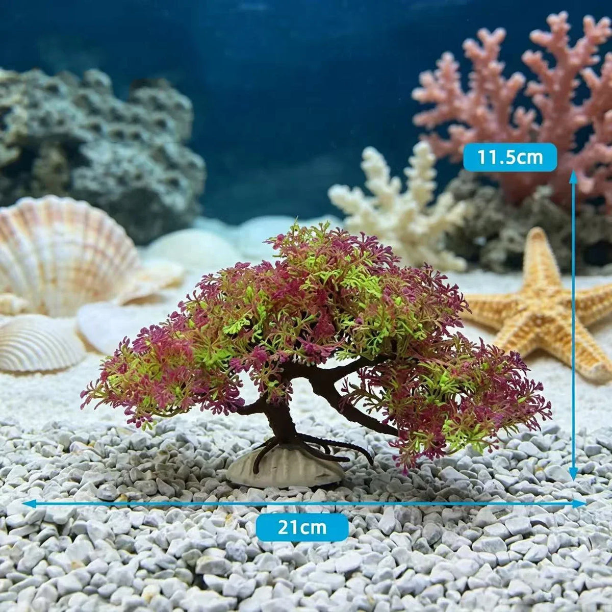 Plastic Artificial Aquarium PVC Plants - MyPetDollar.com