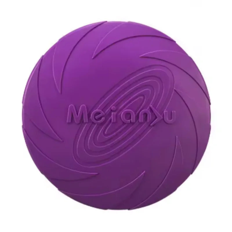 Pet Dog Flying Disk Toy Silicone Material - MyPetDollar.com