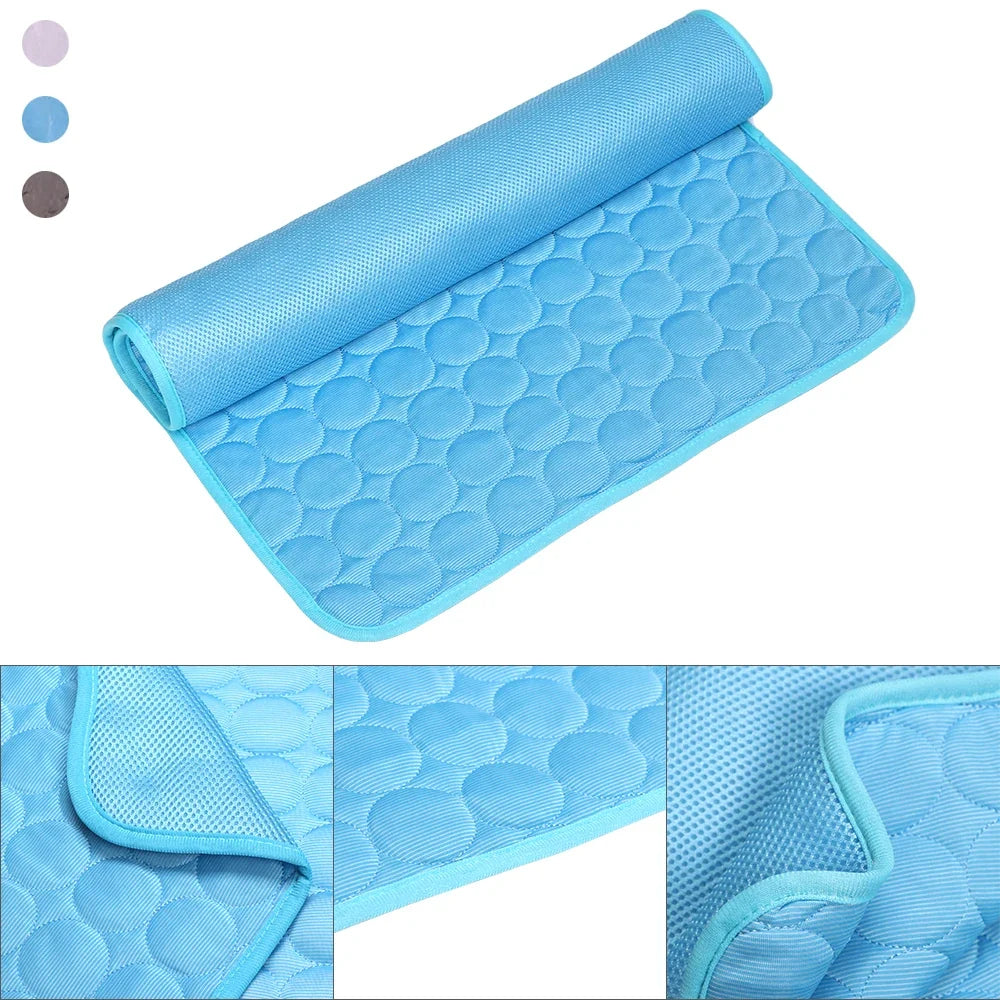 5 sizes Cold Bed Cool Ice Silk - MyPetDollar.com