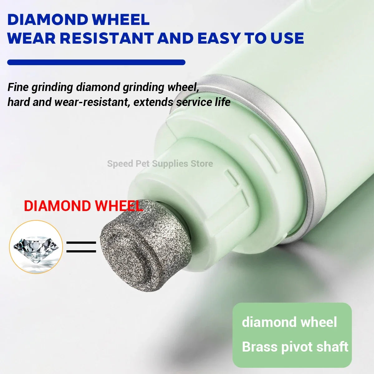 Dog Nail Grinder USB Rechargeable Electric - MyPetDollar.com
