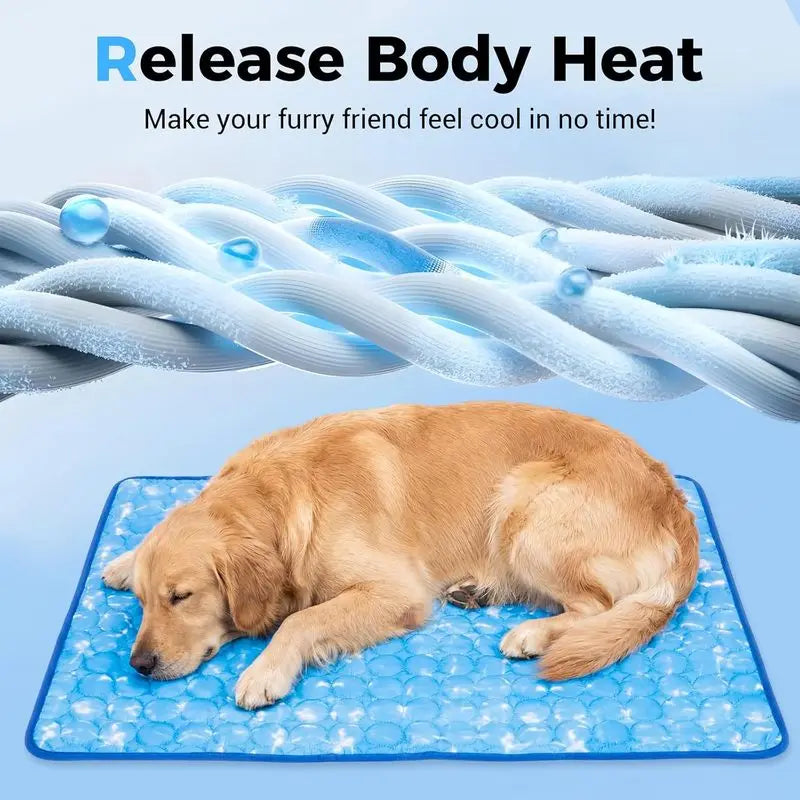 Dog Cooling Mat, Large Cooling Pad for Dogs - MyPetDollar.com