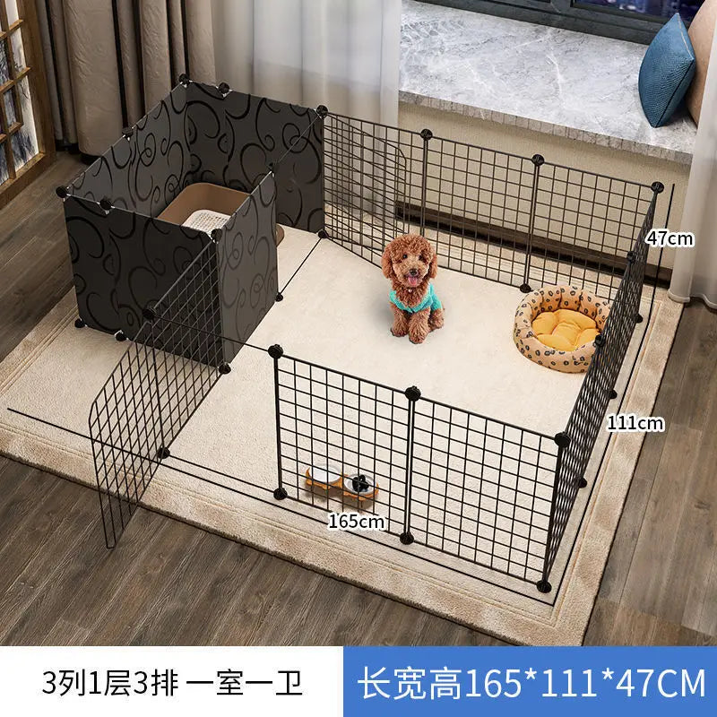 Pet Fence Dog Indoor Crate, Portable