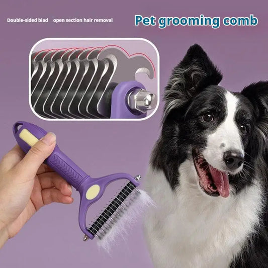 Pet Grooming Knot Comb Pet Deshedding Brush - MyPetDollar.com