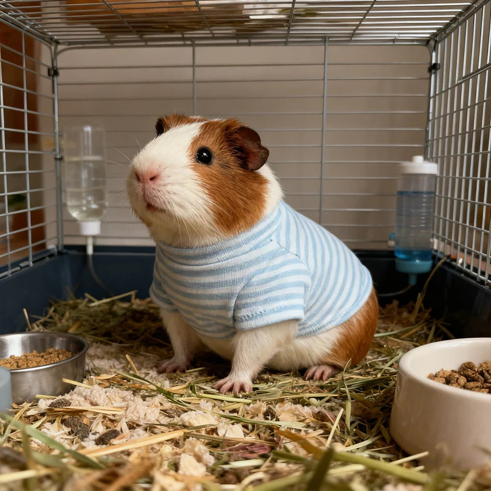Guinea Pig Clothes Striped Small Pets - MyPetDollar.com