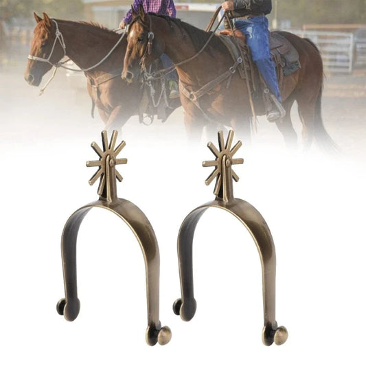 F92E Zinc Alloy Horse Spur Horse Boot Spur - MyPetDollar.com