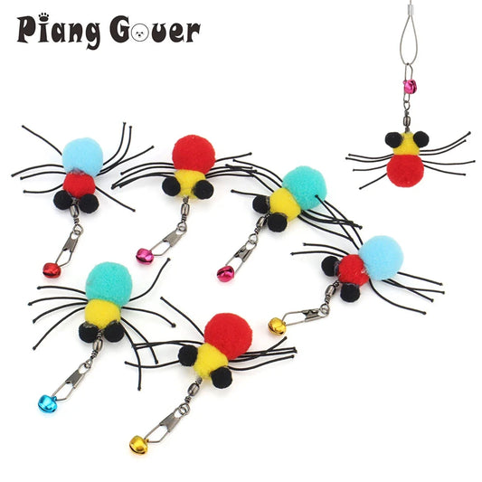 9pcs Simulation Plush Spider Replacement - MyPetDollar.com