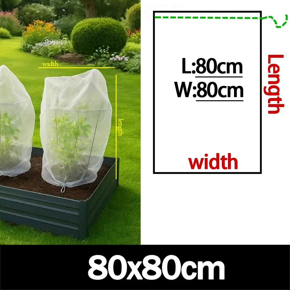 Nylon Plant Protection Netting Mesh Pouch