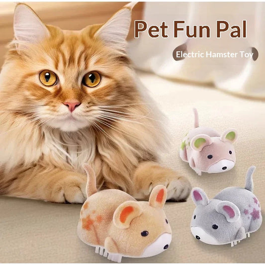 Cat Toy Simulation Electric Hamster Cat Self - MyPetDollar.com