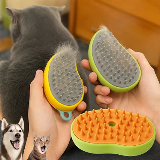 Steam Hair Removal Brush Electric Spray Cat - MyPetDollar.com