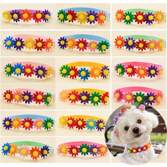 100PCS Cute Cat Necklaces Adjustable Dog - MyPetDollar.com