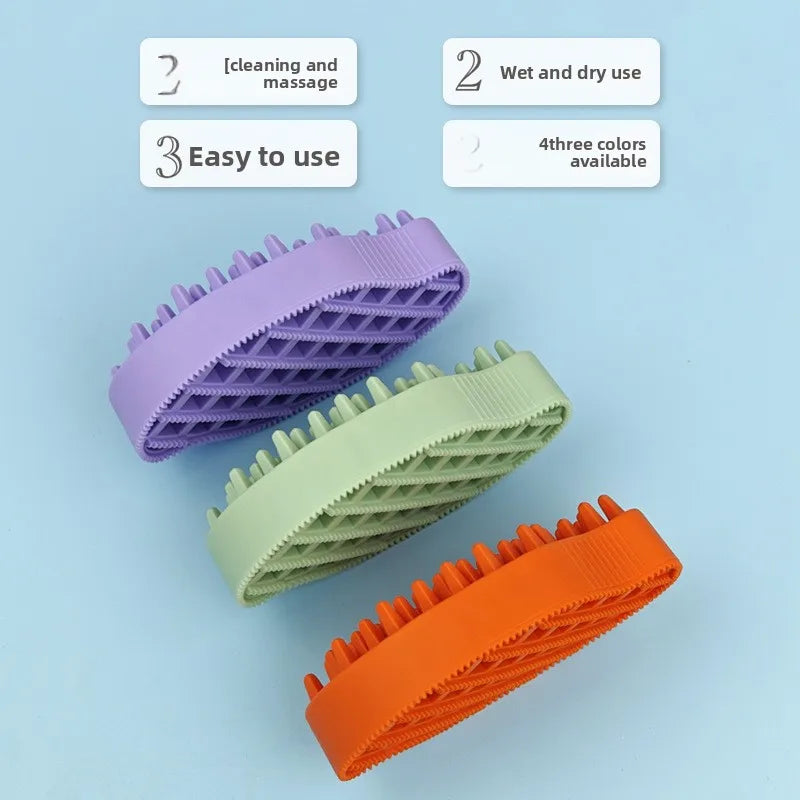 Pet Bath Brush Double Sided Massage Comb - MyPetDollar.com