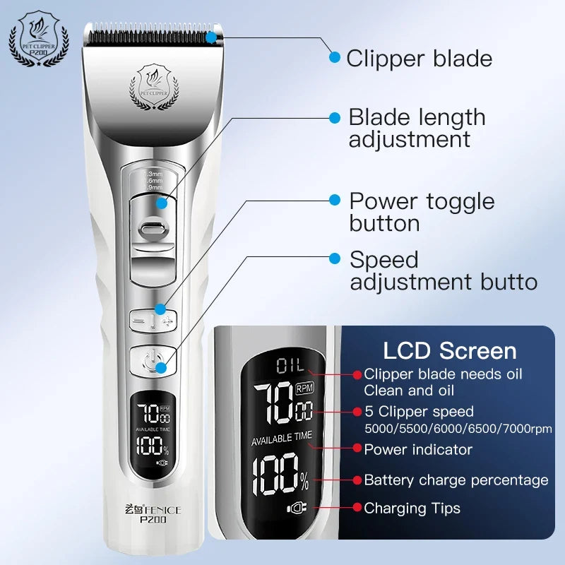 Fenice New Upgrade 5000mA Capacity Cordless - MyPetDollar.com