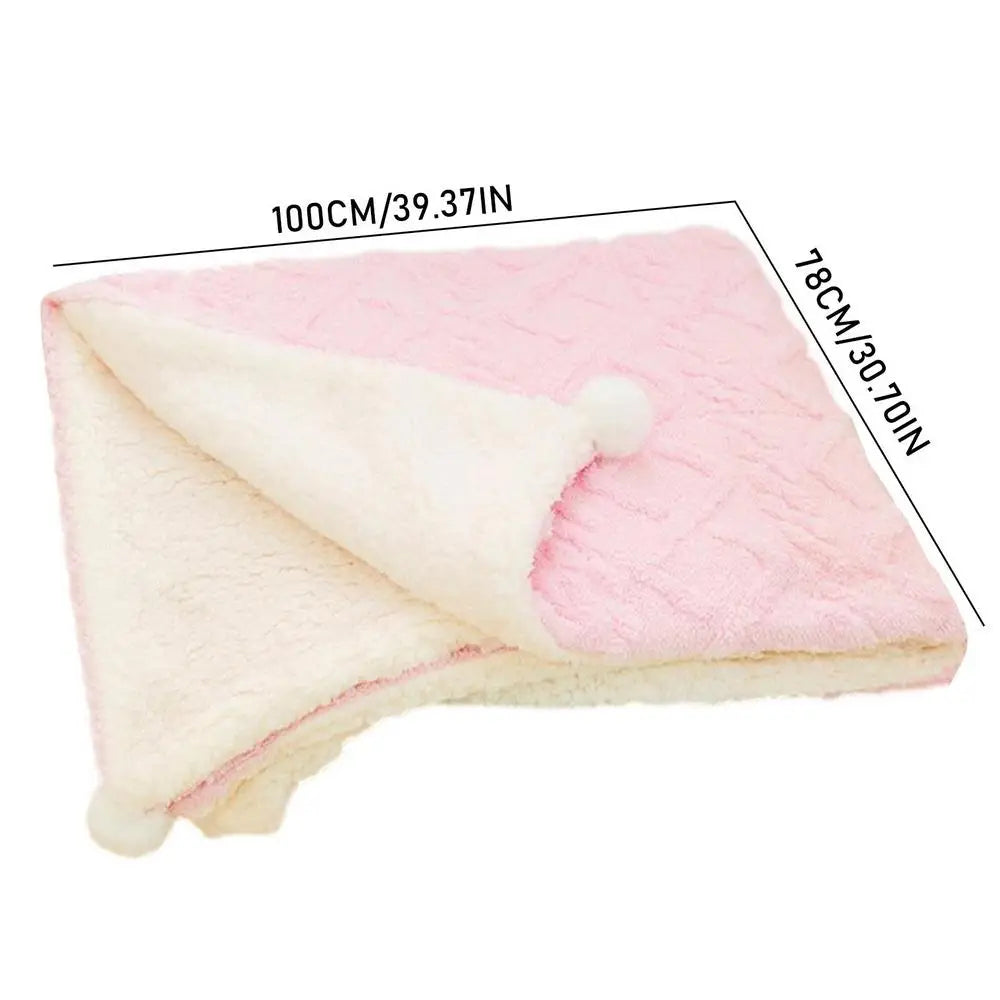 Pet Blanket Dog Fluffy Towel Blanket Fleece - MyPetDollar.com