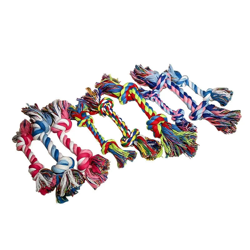 Durable Cotton Rope Slipper Knot Dog Chew Plaything – Dog Supplies