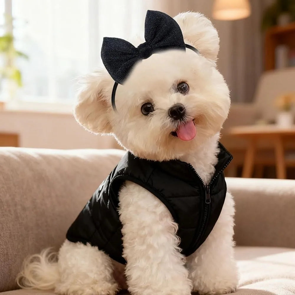 Cloth Dog Hair Bow Headbands Colorful - MyPetDollar.com