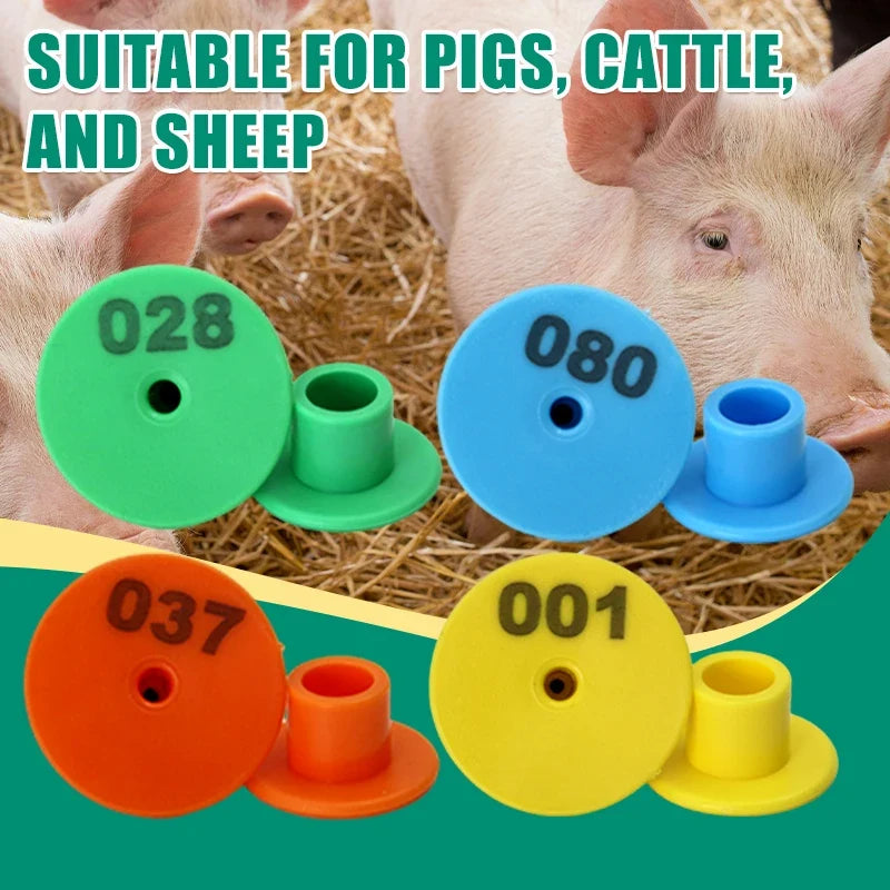 Defense Shedding Pig Ear Tag with Animal - MyPetDollar.com