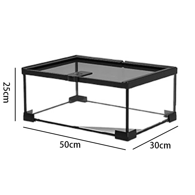 Transparent Terrariums Reptile Amphibians Ecological Tank – 9 Colors