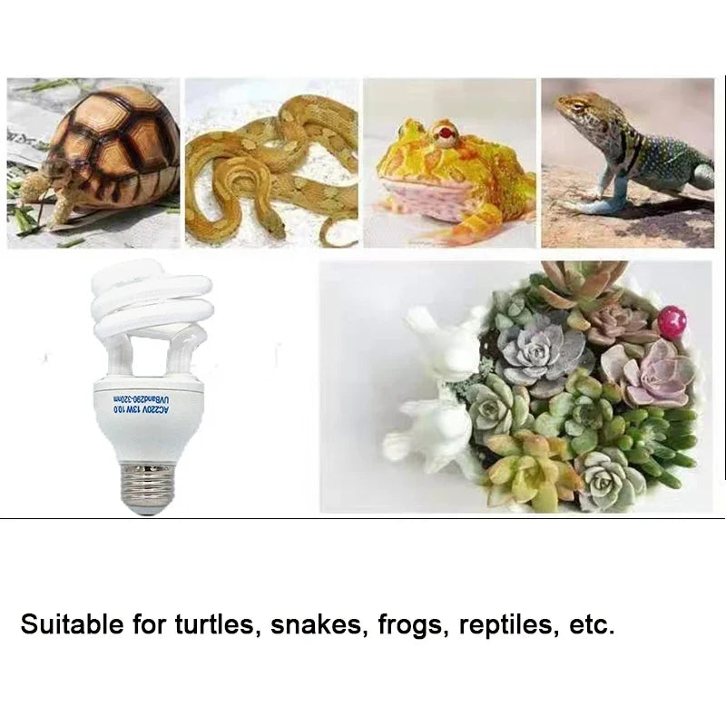 E27 13W/26W Reptile Uvb Lamp Calcium - MyPetDollar.com