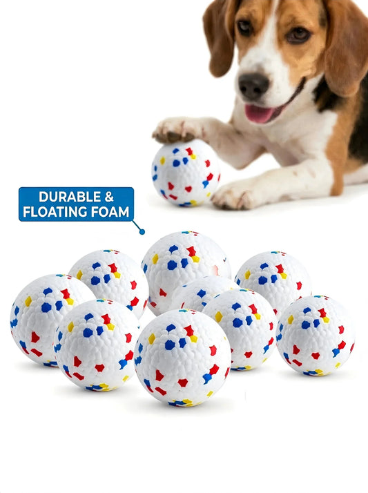 6PCS 5cm ETPU Dog Balls, Indestructible - MyPetDollar.com
