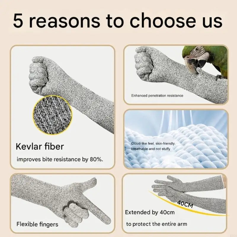 Soft Loofah Glove For Bird Admirers Avoids - MyPetDollar.com
