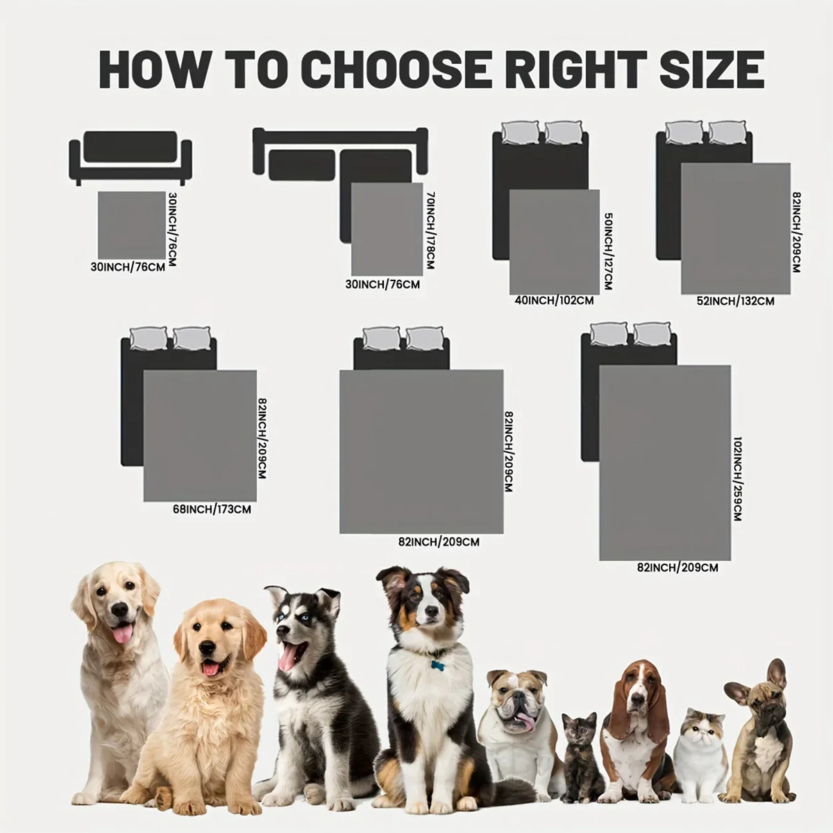 Reversible Waterproof Dog Bed Cover & Pet - MyPetDollar.com