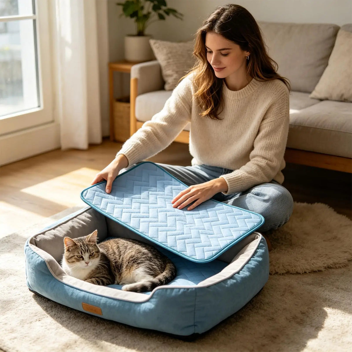 Pet Kennel Cold Pad Puppy Heat Absorption - MyPetDollar.com
