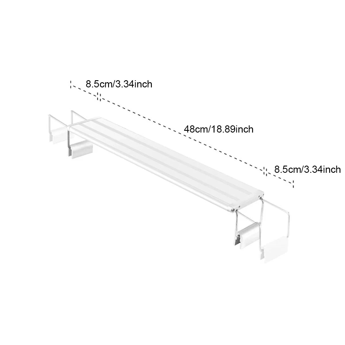 Aluminum Extensible LED Fish Tank Light Color Changeable Rgb Aquarium – 4 Colors