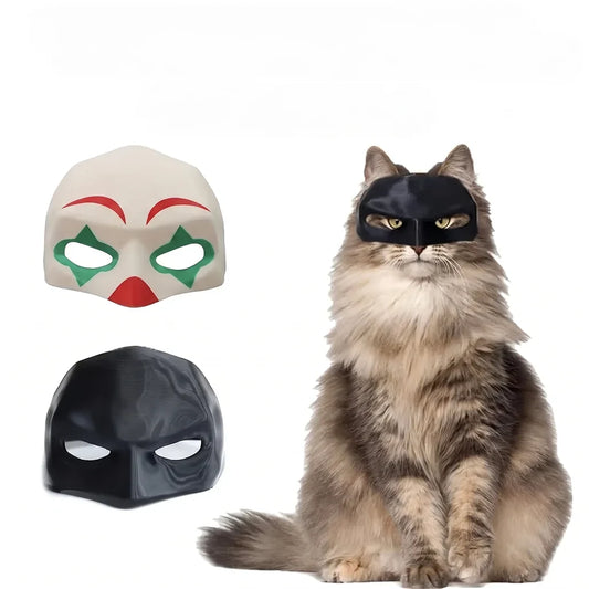 Black Bat Cat Avenger Mask Superhero Pet - MyPetDollar.com