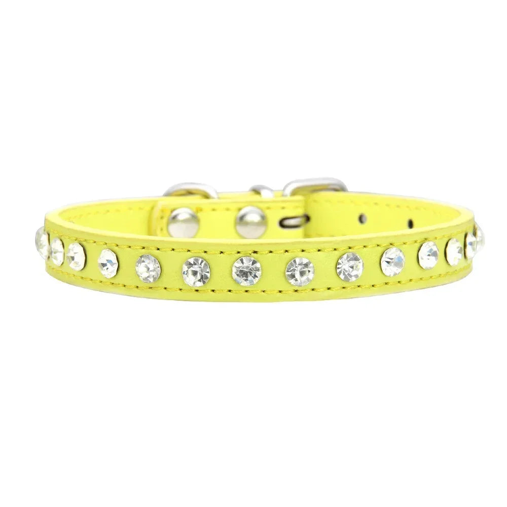 Personalized Rhinestones Dog Collar 16 - MyPetDollar.com