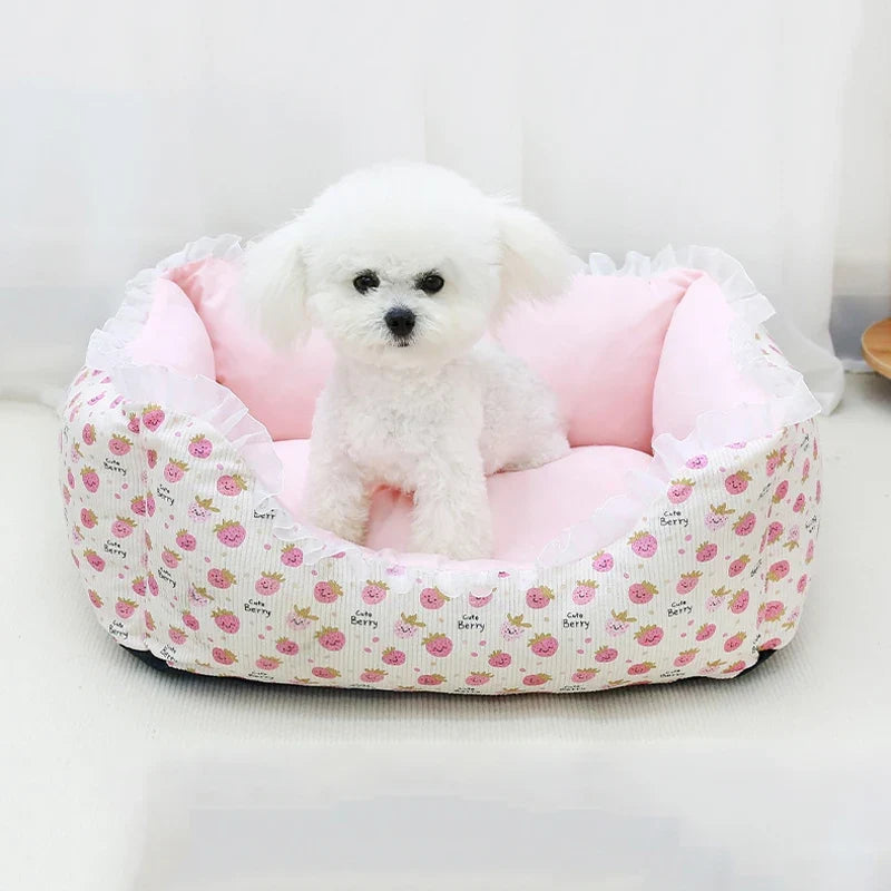 Winter Detachable Washable Dog Bed for Small - MyPetDollar.com