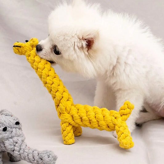 Hot rope knot grinding teeth resistant - MyPetDollar.com