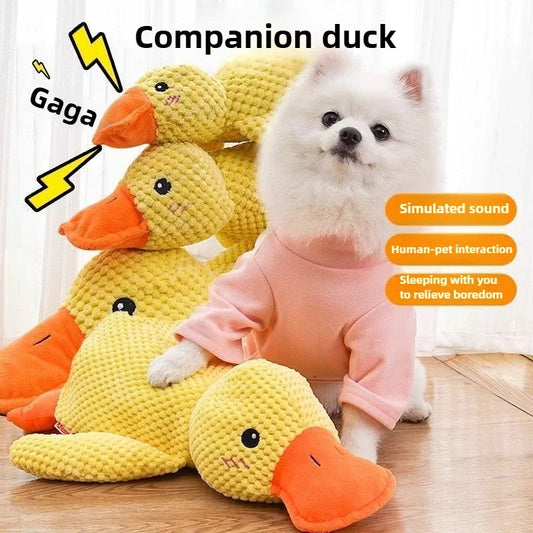 Calming Duck Toy for Dog,Soothing Plush Pet - MyPetDollar.com