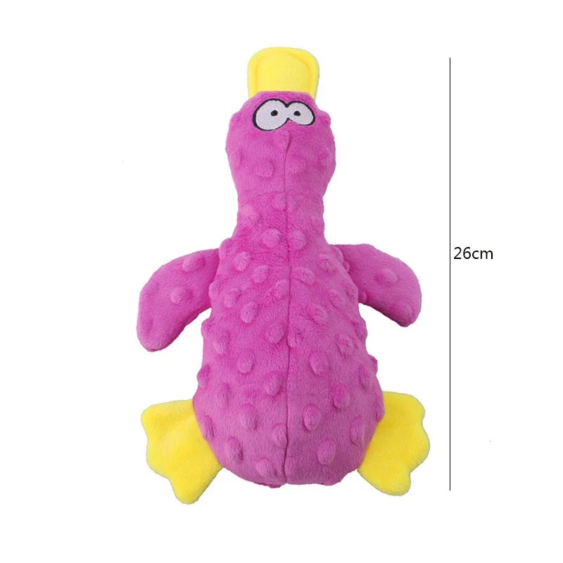 Cute Plush Duck Sound Toy Stuffed Squeaky Animal Squeak Dog – 9 Colors