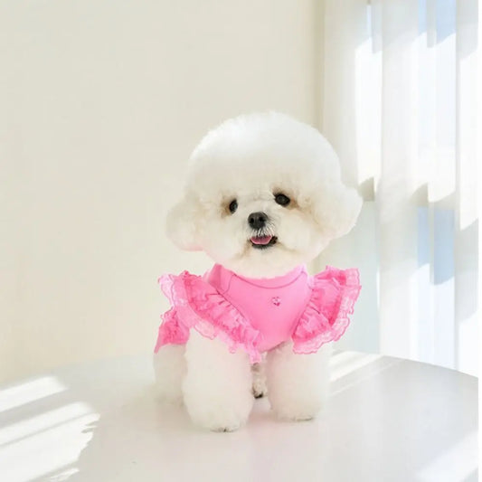 Pet Supplies Lace Pet Summer Vest Soft - MyPetDollar.com