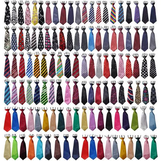 50/100pcs Large Dog Bow Ties Neckties - MyPetDollar.com