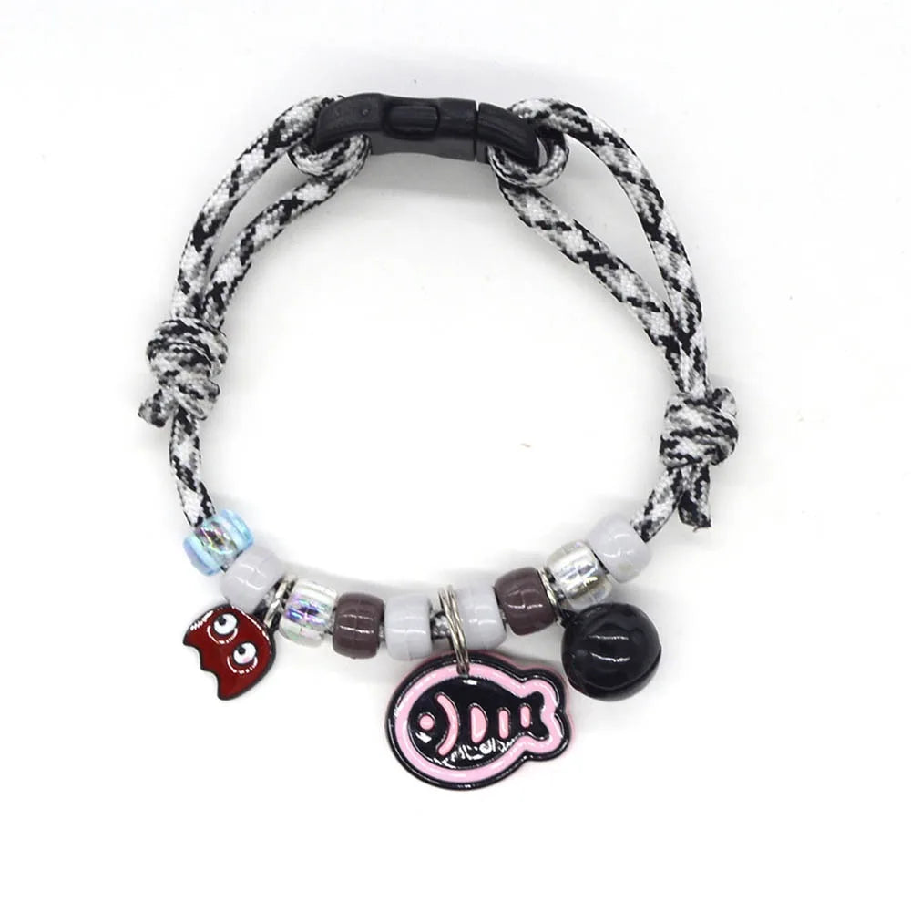 Cute Colorful Pet Necklace Braided - MyPetDollar.com